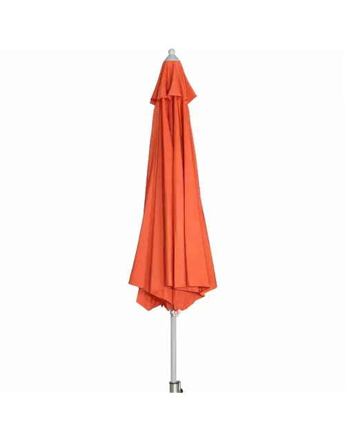 Siena Garden Mittelstockschirm Alu-Push Pro, Ø300 cm, terracotta 