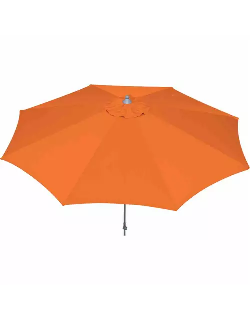 Siena Garden Mittelstockschirm Alu-Push Pro, Ø300 cm, terracotta 