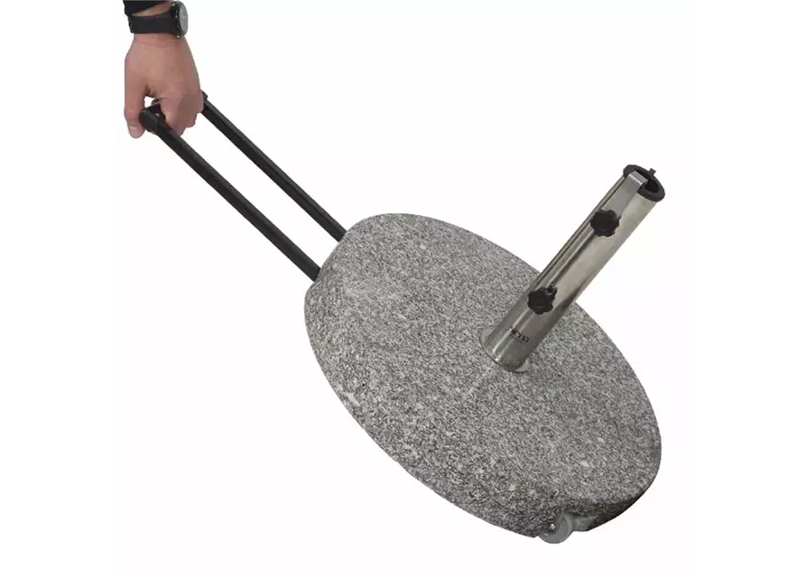 Siena Garden Granitständer Trolley 40kg 50x50x7,5cm Granit 