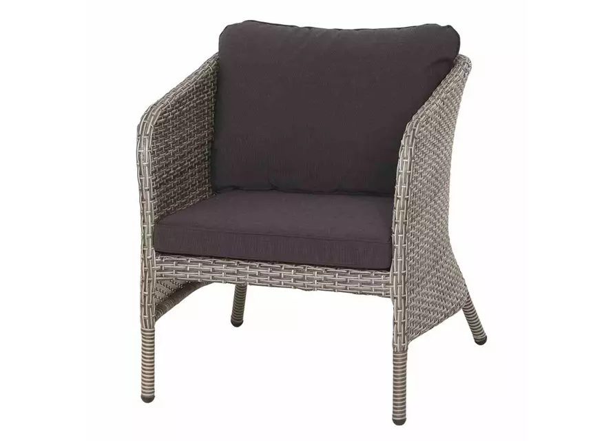 Siena Garden Moreno Loungeset 4tlg. Geflecht/Polyester