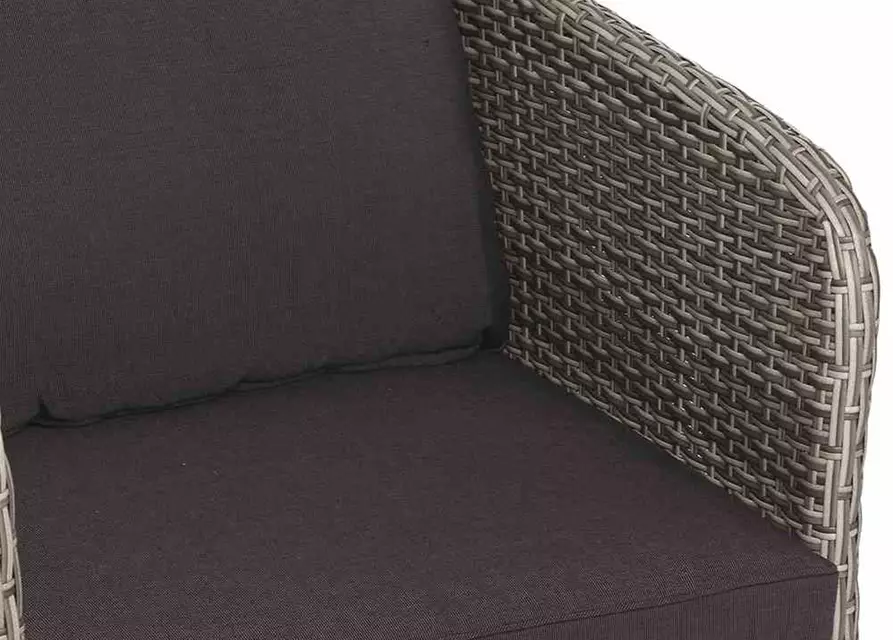 Siena Garden Moreno Loungeset 4tlg. Geflecht/Polyester