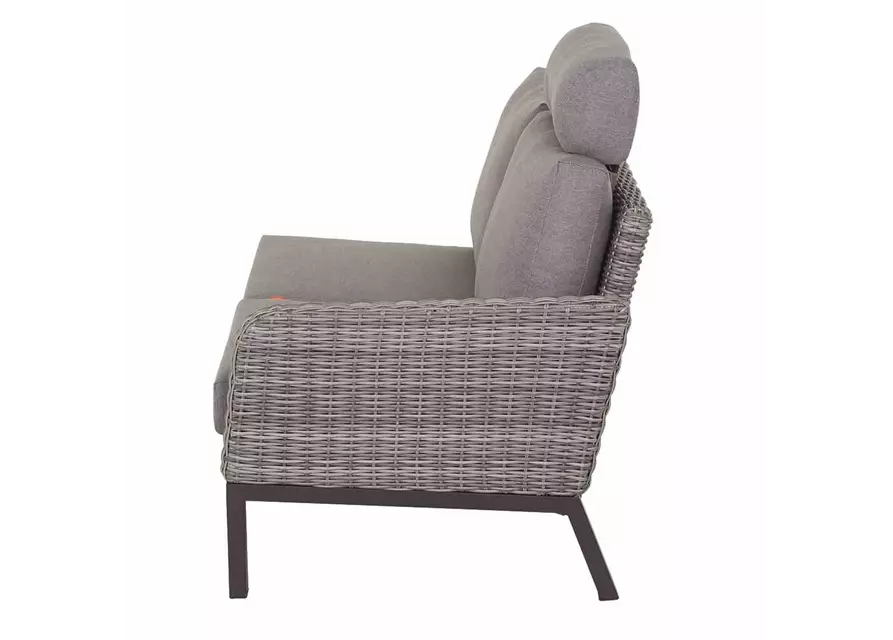 Siena Garden Bellani Ecksofa rechts Aluminium/Gardino®