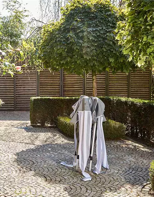 Siena Garden Faltpavillon quadratisch 300x300 cm weiß/blau