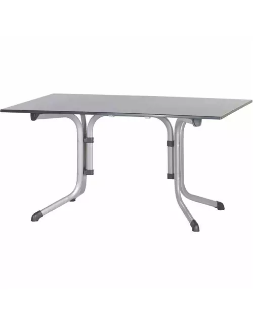 Sieger Klapptisch vivodur 140x90x73 cm graphit grau