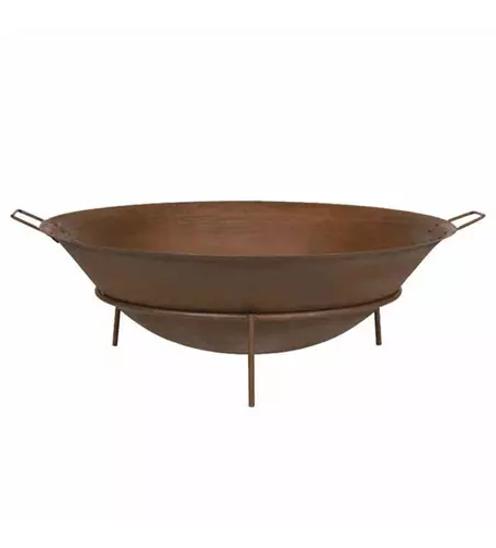 Siena Garden Feuerschale Rusty aus Gusseisen Ø 61x26,5 cm braun