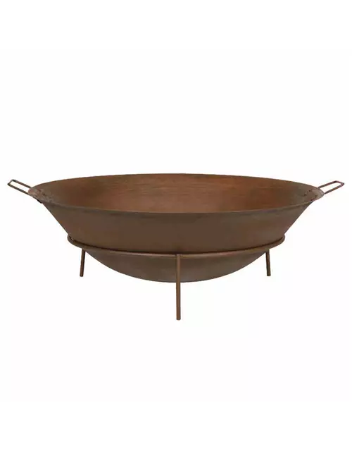 Siena Garden Feuerschale Rusty aus Gusseisen Ø 61x26,5 cm braun