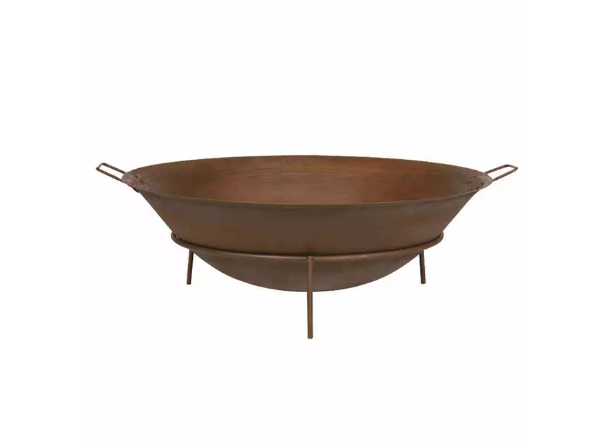 Siena Garden Feuerschale Rusty aus Gusseisen Ø 61x26,5 cm braun