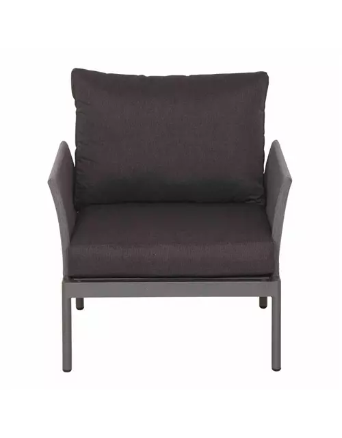 Siena Garden Carim Lounge Sessel 80x76,5x71,5 cm matt graphit