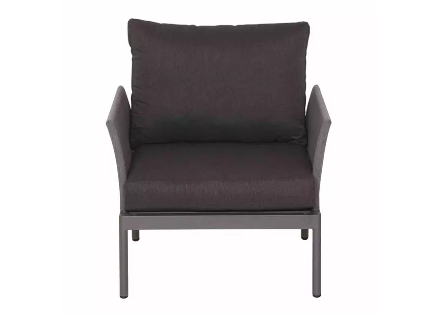 Siena Garden Carim Lounge Sessel 80x76,5x71,5 cm matt graphit