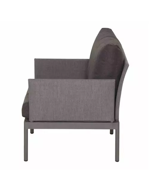 Siena Garden Carim Lounge Sessel 80x76,5x71,5 cm matt graphit