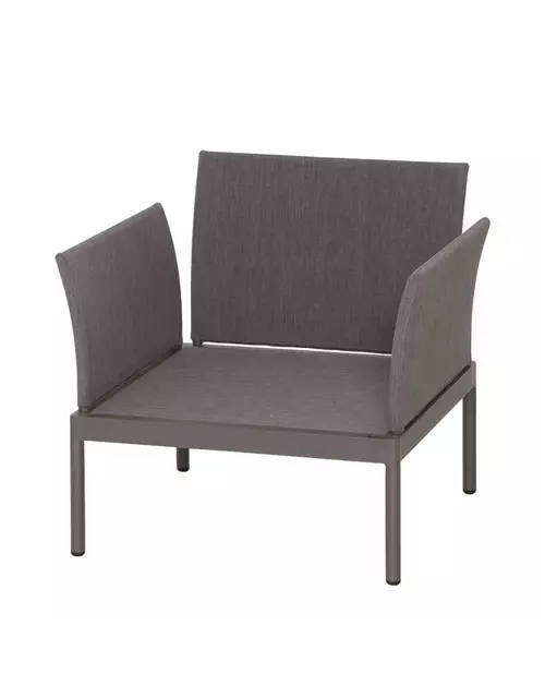 Siena Garden Carim Lounge Sessel 80x76,5x71,5 cm matt graphit