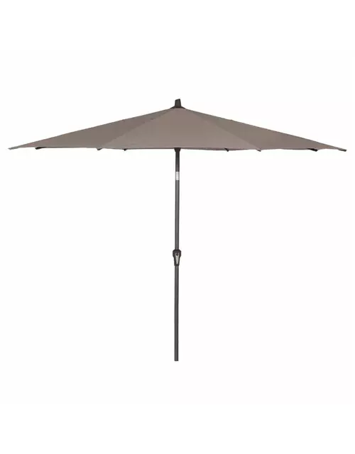 Siena Garden Avio Mittelstockschirm Ø 250cm anthrazit/taupe 