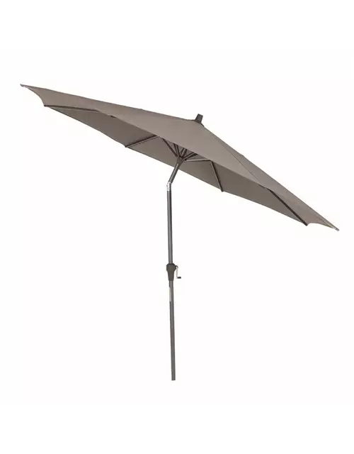 Siena Garden Avio Mittelstockschirm Ø 250cm anthrazit/taupe 