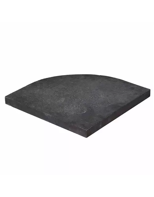 Siena Garden Celona Platte 22,5 kg 55 x 49 x 4 cm schwarz