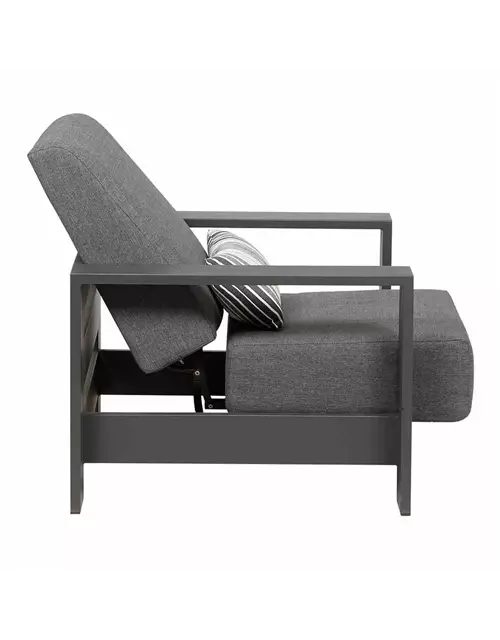 Siena Garden Alando Loungesessel Aluminium/Polypropylene 