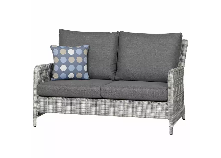 Siena Garden Soria 2-Sitzersofa Geflecht 