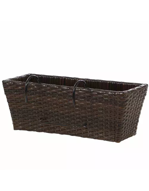 Siena Garden Balkonkasten Vio 50x19x22,5 cm mocca