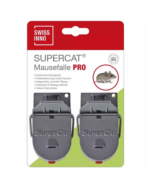 Swissinno Mausefallen SuperCat PRO 8x2