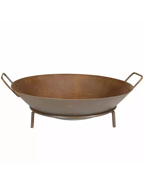 Siena Garden Feuerschale Rusty aus Gusseisen Ø 48x14,5 cm braun