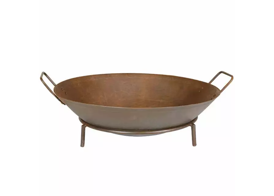 Siena Garden Feuerschale Rusty aus Gusseisen Ø 48x14,5 cm braun