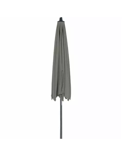 Siena Garden Avio Sonnenschirm Ø300 cm anthrazit / olive Aluminium 