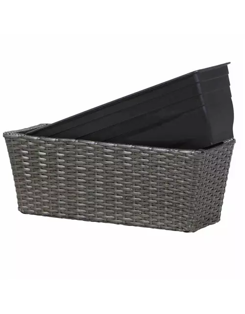 Siena Garden Balkonkasten Vio 50x19x22,5 cm titan