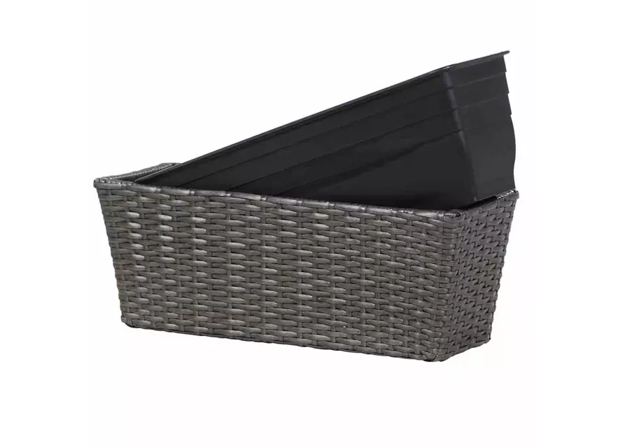 Siena Garden Balkonkasten Vio 50x19x22,5 cm titan