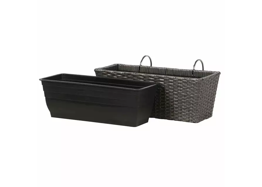 Siena Garden Balkonkasten Vio 50x19x22,5 cm titan