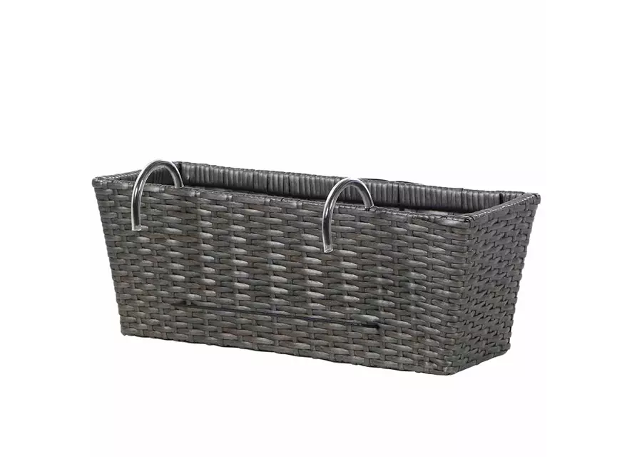 Siena Garden Balkonkasten Vio 50x19x22,5 cm titan