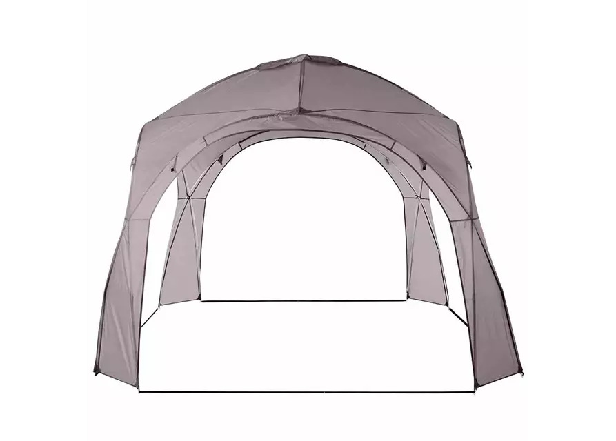 Siena Garden Pavillon Roma quadratisch, 320x320 cm grau 