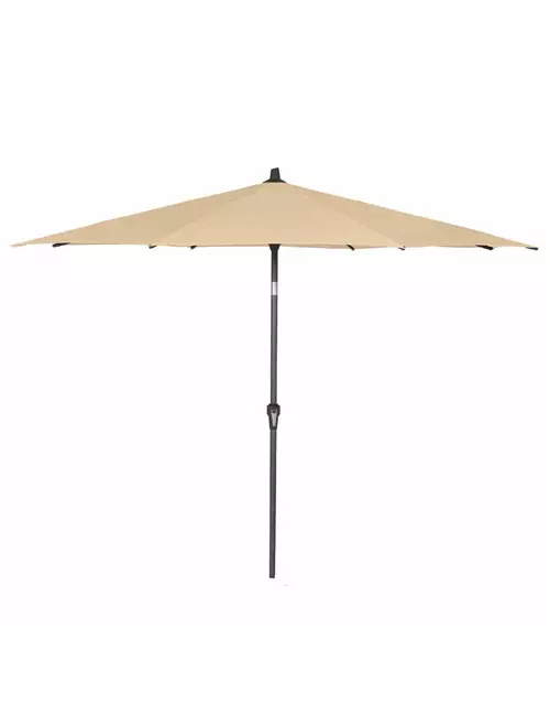 Siena Garden Avio Mittelstockschirm Ø 250cm anthrazit/ecru