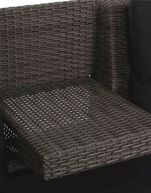 Siena Garden Barrios Loungeset 3tlg. Geflecht/Polyester