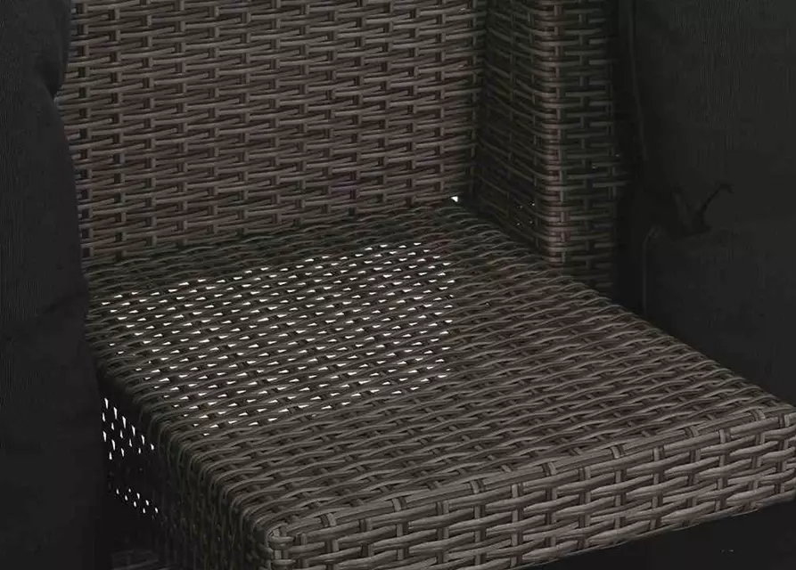 Siena Garden Barrios Loungeset 3tlg. Geflecht/Polyester