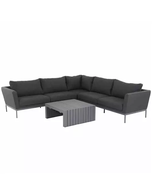 Siena Garden Tango Loungeecke 5-teilig Aluminium/Polster 