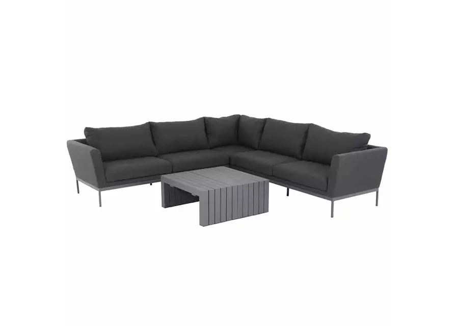 Siena Garden Tango Loungeecke 5-teilig Aluminium/Polster 