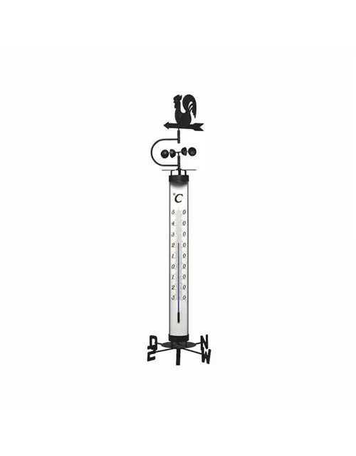 Tfa Dostmann Gartenthermometer mit Erdspieß 140cm 