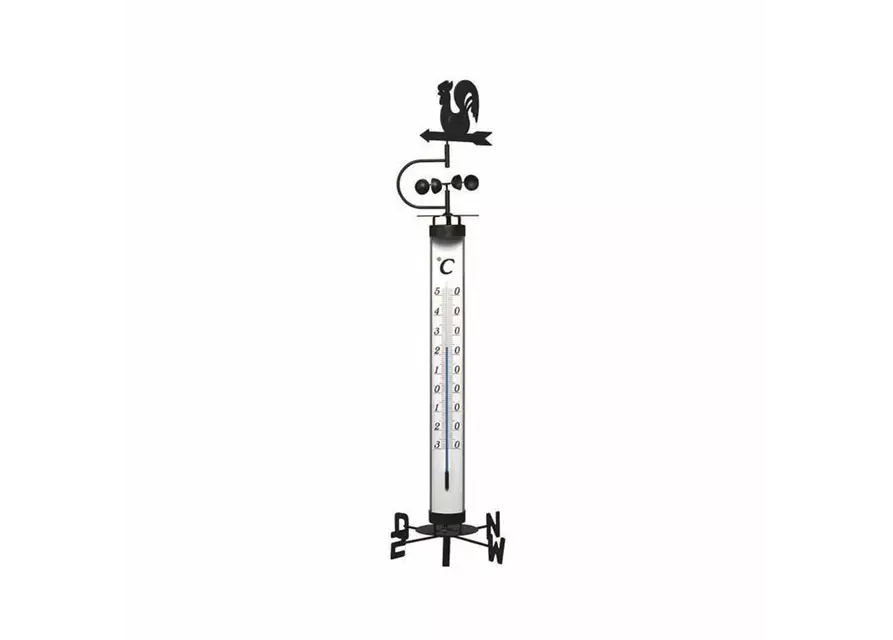 Tfa Dostmann Gartenthermometer mit Erdspieß 140cm 