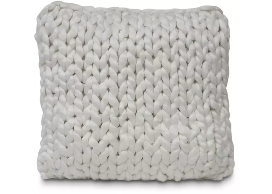 fleur ami FINJA - Acrylic Knitted Cushion (with filler) 45x45cm