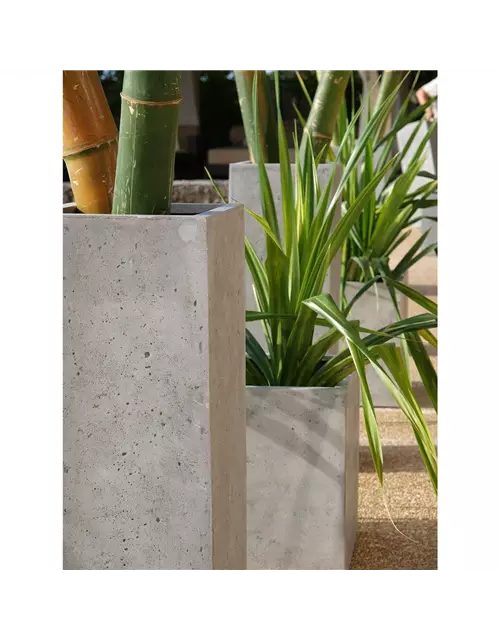 fleur ami POLYSTONE SQUARE Pflanzgefäß