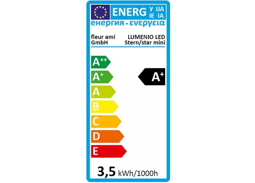 fleur ami LUMENIO LED Stern