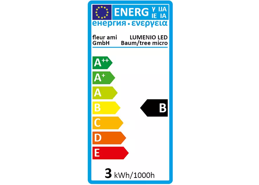 fleur ami LUMENIO LED Baum