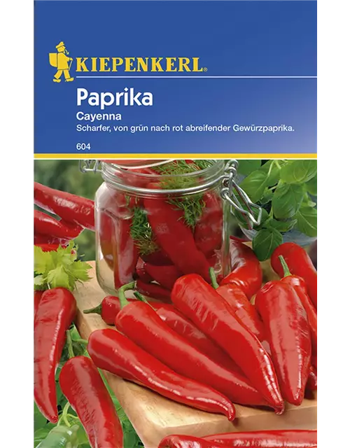 Paprika Cayenne Einjäh.