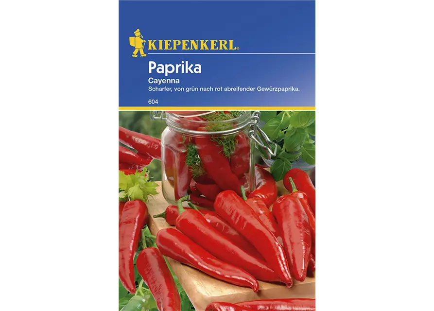 Paprika Cayenne Einjäh.