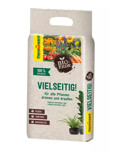 Floragard Bio-Erde Vielseitig mit Tragegriff