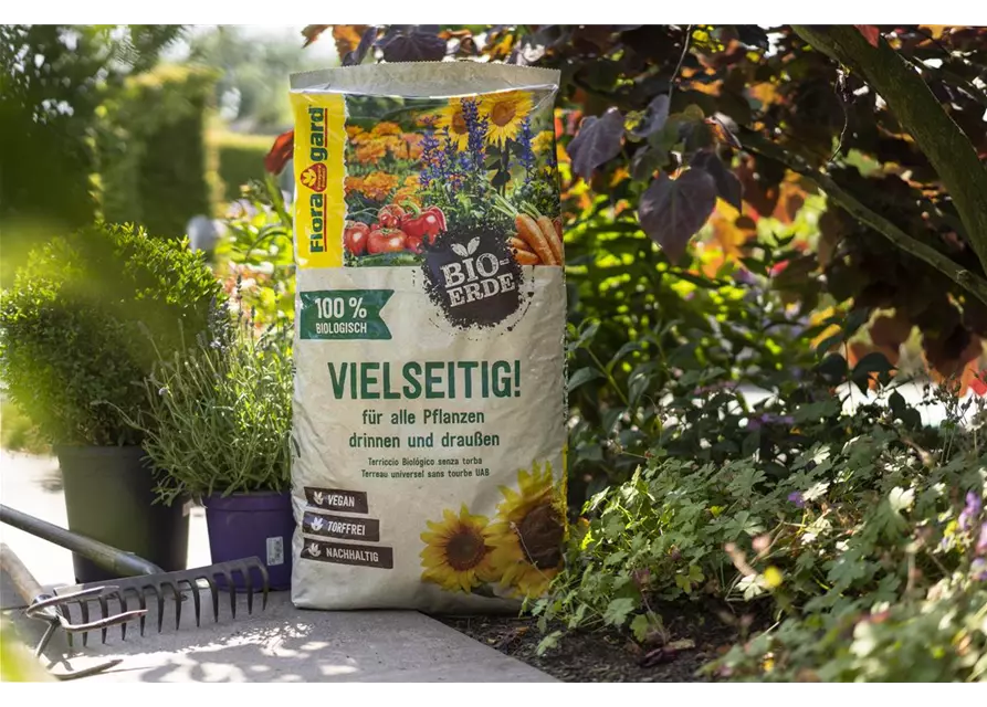 Floragard Bio-Erde Vielseitig mit Tragegriff