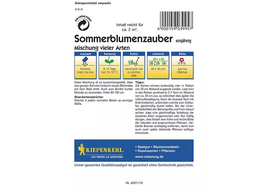 Sommerblumenzauber Mix