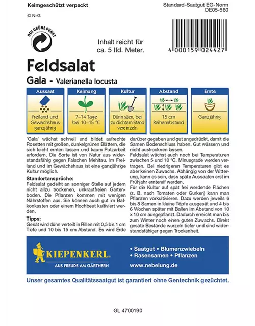 Feldsalat Gala