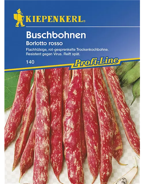 Buschbohnen Borl. Rosso