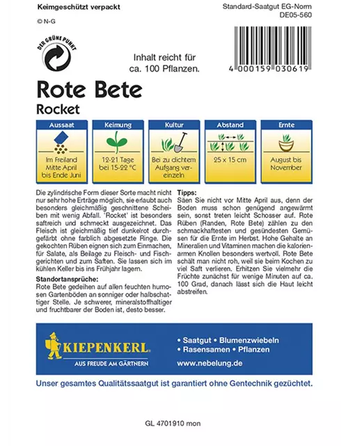 Rote Beete Rocket