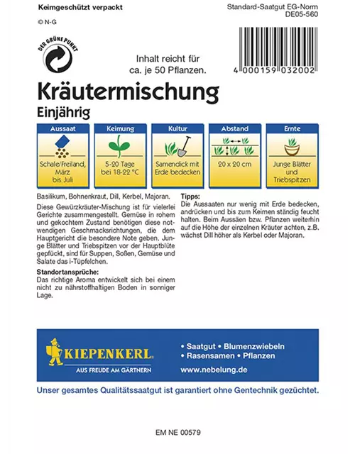 Kräutermischung einj.